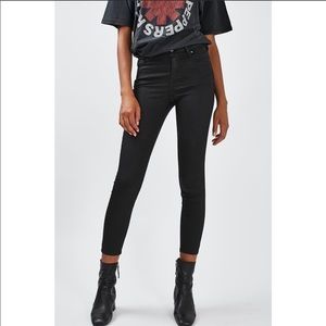 Topshop Coated Jamie Jeans W28 L30